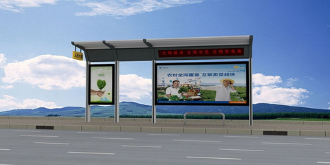 匠心铸就品质 谢家集区乡镇候车亭与宿迁公交站台灯箱广告的完美融合